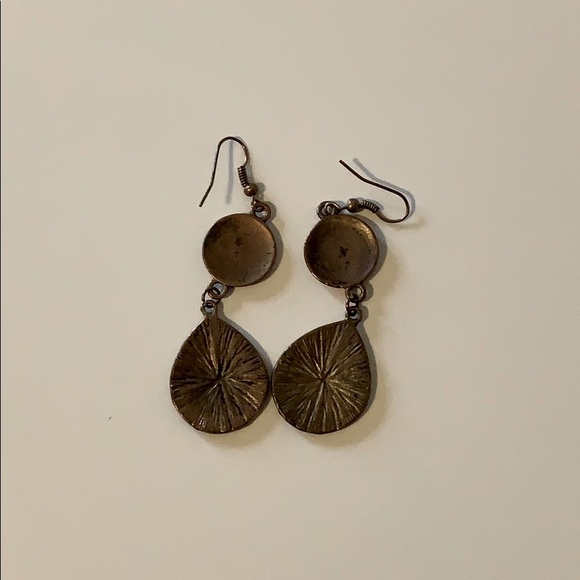 $2/5 Turquoise Drop Earrings - Picture 2 of 3